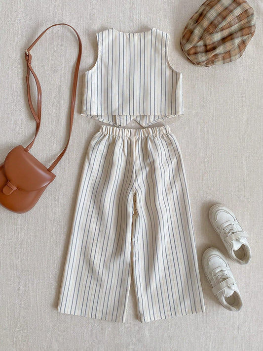 Little Luxe Stripe Co-Ord Set – Mini Boss, Big Style