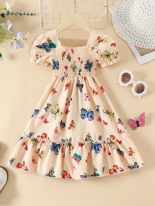 Butterfly Breeze Smocked Dress – Tiny Wings, Big Smiles
